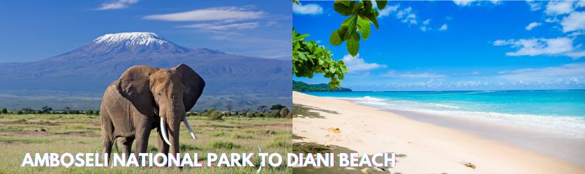 AMBOSELI TO DIANI BEACH